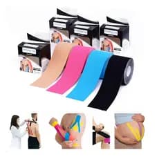 Fita Kinesiology Tape Bandagem Adesiva Muscular Kinesio