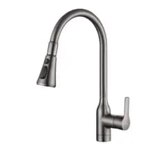 Torneira Pia Cozinha Bancada Gourmet Monocomando Escovada