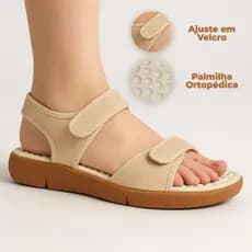 Sandália Feminina Ortopédica Para Esporão Anatômica Massageadora Leve Macia Confortável
