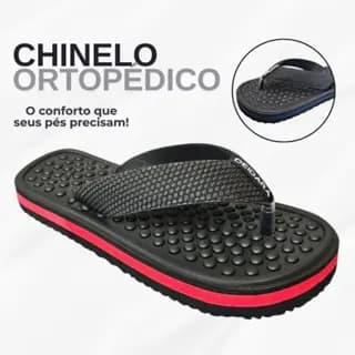 Chinelo masculino e feminino adulto ortopédico tamanho do 33 ao 42