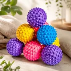 Bolinha de Cravo Massageadora Fisioterapeuta Para Exercícios Melhora a Circulação