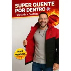 Bobojaco Masculino Corta Vento, Conforto e Proteção no Inverno!