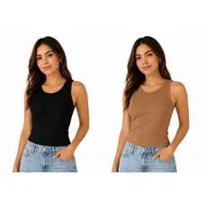 Kit 2 Regatas Femininas Ribana Premium