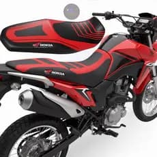 Capa de Banco Esportiva Honda CG 150 160 Fan Titan Bros 125 150 Antiderrapante Emborrachada Premium