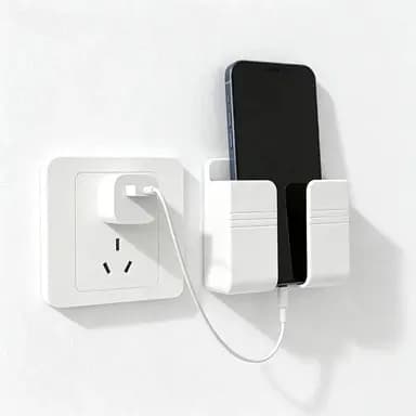 3 Suporte De Parede Multifuncional Design De Carregamento Caixa De Armazenamento Controle Remoto Promoção