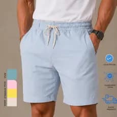 Shorts Masculino Bermuda Linho Verão Envio Imediato Desconto