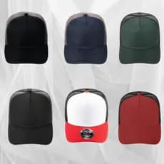 Boné Aba Curva Masculino Trucker Liso Telinha Redinha MXC BRASIL