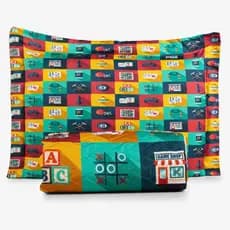 Colcha Cocha Coxa Cobre Leito Jogo Roupa Cama Solteiro Matelado Simples Quarto Menino Jogos Gamer