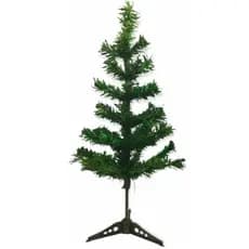 Árvore De Natal Pinheiro 90 Cm Pequena Verde Natal Enfeites Natalinos Festa