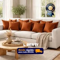 Kit de Capas de Almofadas Lisas Tecido Suede - Alta Qualidade - Escolha Sua Combinação
