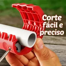 Cortador de Tubos PVC 20mm a 50mm Corta Cano Universal Afiado Corte Rápido e Preciso
