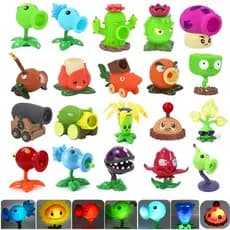 Novas Plantas vs. Zombies Brinquedos Single Pea Barricade Iron Bucket Zombies Podem Lançar A Granel Soft Rubber Hard Rubber Puppets