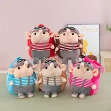 Mochilas Fofas Com Tema De Desenho Animado Para Crianças Do Jardim De Infância De 1 A 6 Anos , Lindos designs De Pelúcia