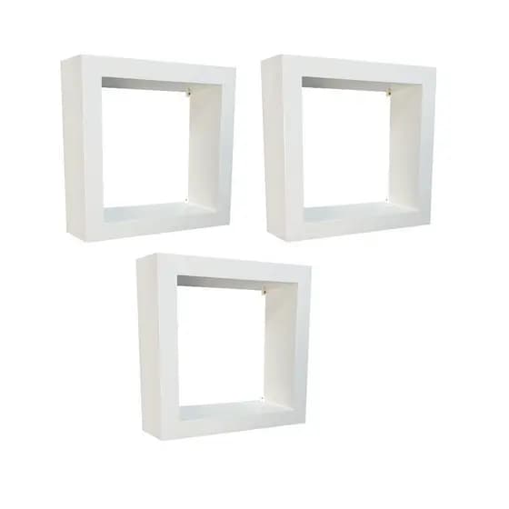 Kit 3 Nicho Decorativo 30x30 Sala Cozinha Banheiro Parede