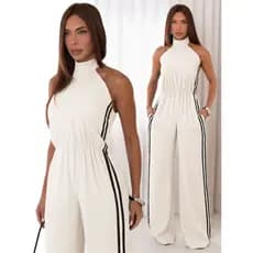 Macacão Feminino Alfaiataria  Longo Pantalona Elegante