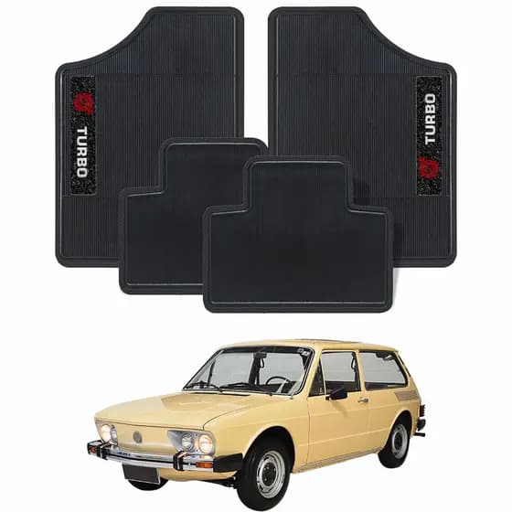 Tapete Personalizado para o Volkswagen Brasilia 04 Peças
