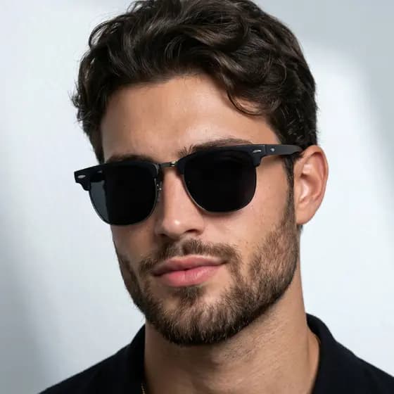 Óculos de Sol Lyon Premium Club Clássico Retrô Oldstyle Vintage uv400 Feminino Masculino