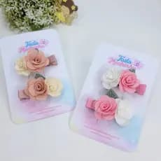 Hair Clips Flores ALTA QUALIDADE - Presilha Infantil Parzinho
