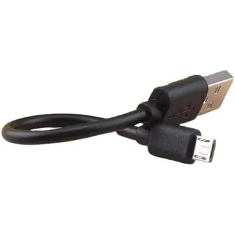 Cabo Micro USB V8 Curto - 15cm - Compatível com Fire Stick, Roku Stick, PS4, Xbox, tablet Kindle Etc