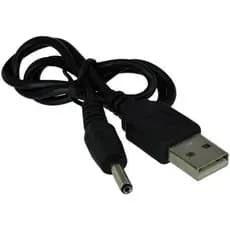 Cabo Usb Alimentação Usb P4 - Energia Dc 3,5mm Usb Caixa Som p4