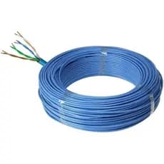 Cabo De Rede Utp Cat5e Metros Cobre CFTV Eletro Sem Conectores