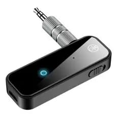 Transmissor e receptor bluetooth aux 2 em 1 de audio txrx