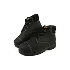 Bota Infantil Menino Coturno Masculino Botinha Cano Médio Confortável Leve