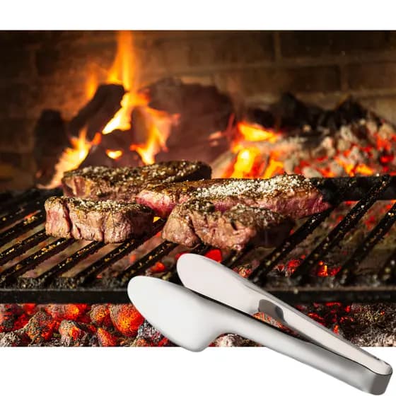 Kit de 1 até 5 Pegador Universal Doces Salgados Lanches Em Aço Inox