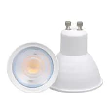01 Lâmpada Led Dicroica Gu10 7w Acende 3 Cores