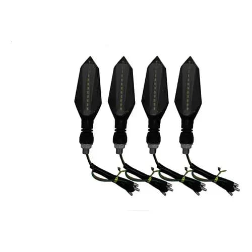 Seta Sequencial De Led Para Motocicleta Modelo Universal