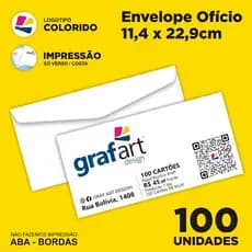 Envelopes Personalizados com sua Logomarca Ofício Carta para Folhas A4 dobrada