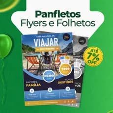 100 Panfletos 20x14cm Produção 1 Dia Folheto Colorido Flyer Panfleto Personalizado 20x14cm A5