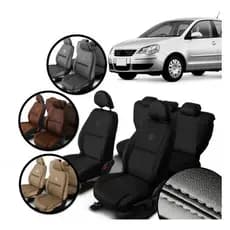 Capa De Banco Couro especifica Vw Polo Hatch 2003 / 2014