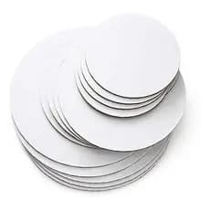 Cake Board 28cm kit 10 unidades Mdf  3mm Para Confeitaria e frios , cakeboard , Tabuleiro para bolo,