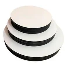 Cake Board 25+28+30cm kit com 10 unidades de cada tamanho Mdf 3mm  Confeitaria Tabuleiros bolos