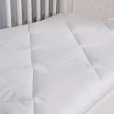 Pillow Top Protetor Berço Nacional e Americano 1,30 x 70 Matelado 400 Fios