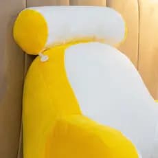 Travesseiro Almofada Multiuso Apoio de Corpo Amarelo
