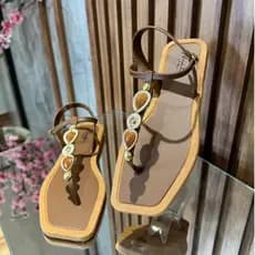 Sandalia Feminina Rasteira Feminina Casual