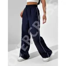 Calça Tactel Casual Feminina P ao G3 Street Larga Oversized Moda Unissex ls