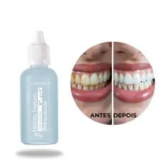 Gel Dental Branqueador Ajuda Remover Manchas e Hálito Fresco
