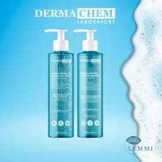 Kit Skincare Espuma Esfoliante + Espuma de Limpeza Aloe Vera Pró-Vitamina B5 Dermachem