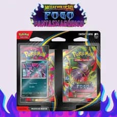 Blister Quádruplo – Fogo Fantasmagórico – ME02 – Sneasel ou Weaville TCG Pokémon