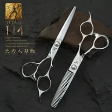 Tesoura de cabeleireiro profissional TITAN Tesoura de corte de cabelo VG33 20cm 22cm 23cm