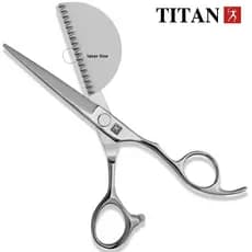 TITAN Profissional Fio Laser Tesoura De Cabelo Corte Barbeiro Cabeleireiro Jp 440C Aço 6 Polegada