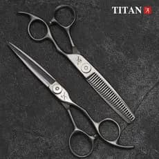 TITAN Profissional 6 Polegada Tesoura De Corte De Cabelo Salão Barbeiro Desbaste Cabeleireiro