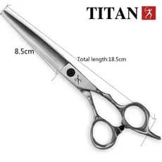 Tesoura De Cabelo titan Barbeiro De 7 Polegadas Para Animais De Estimação
