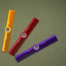 Pente de cabeleireiro TITAN Pente de corte de cabelo Design giratório
