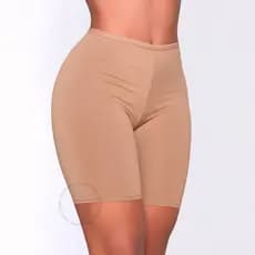 Short Feminino Anágua Segunda Pele Segura Barriga Não Marca Indicado Roupa Roupas Adulto