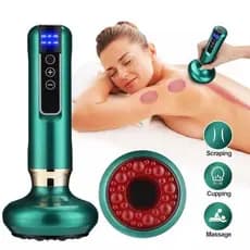 Aparelho Massageador a Vácuo com Ventosa e Infravermelho para Terapia de Sucção