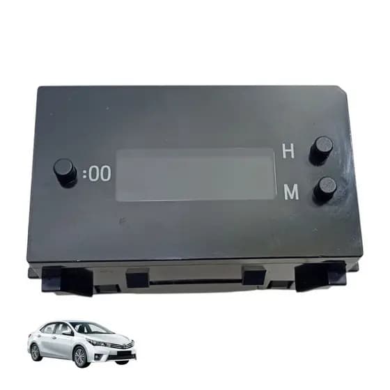 Relogio Digital Painel Toyota Corolla Xei 2015 2016 Preto